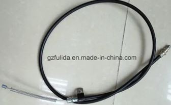 How to protect the brake cable?